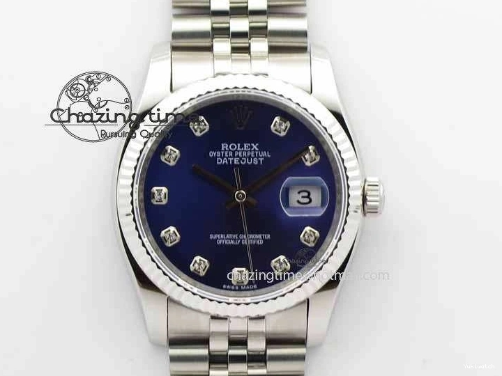 SS Edition Diam BP SS 116234 Dial Blue Markers SA3135 DateJust On Best Bracelet 0310